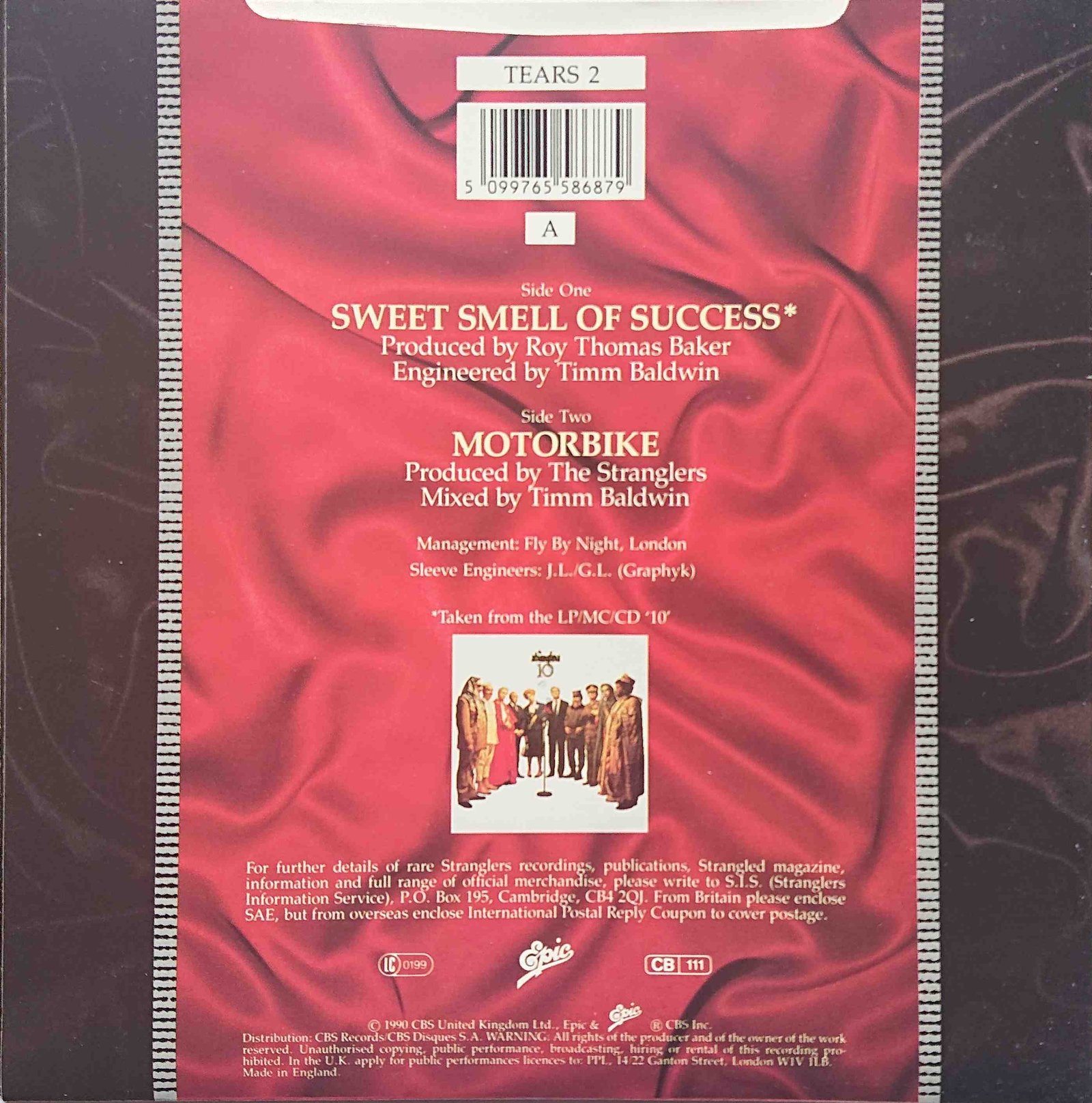 Back cover of TEARS 2